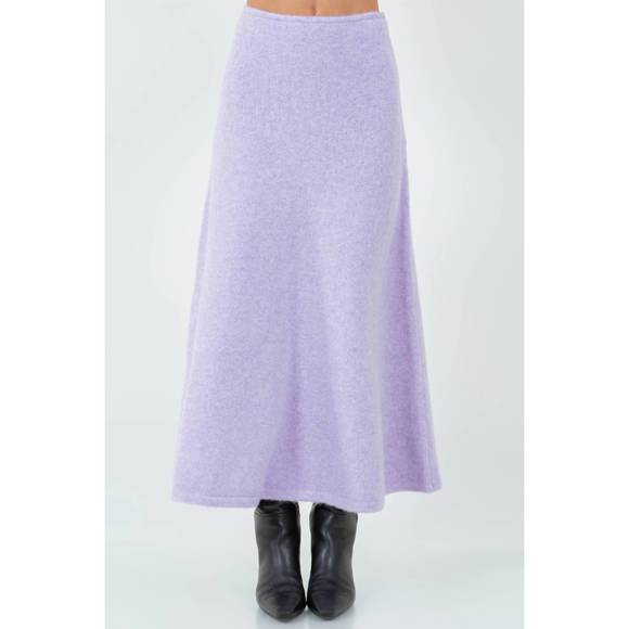 NEW WHITEROOM+CACTUS knitdown skirt in lavender - Picture 1 of 3